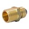 Apollo 1/4 in. (3/8 in. O.D.) Brass Push-To-Connect x 1/2 in. Male Pipe Thread Reducing Adapter FSBMA1412 - alternate 5